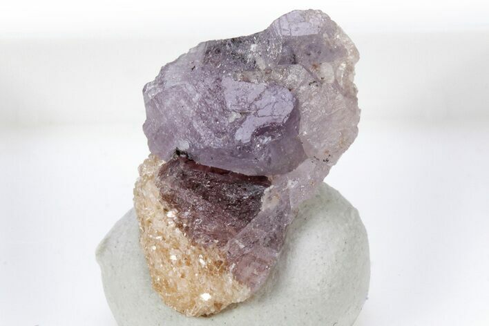 Lustrous Purple Spinel Crystal Cluster - Tajikistan #305605